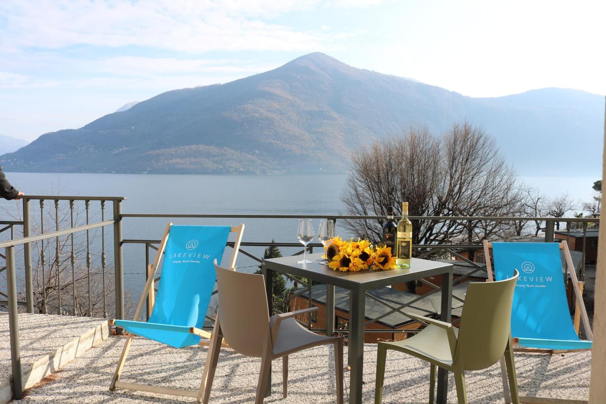 Lakeview Cannobio Camping & Resort المظهر الخارجي الصورة