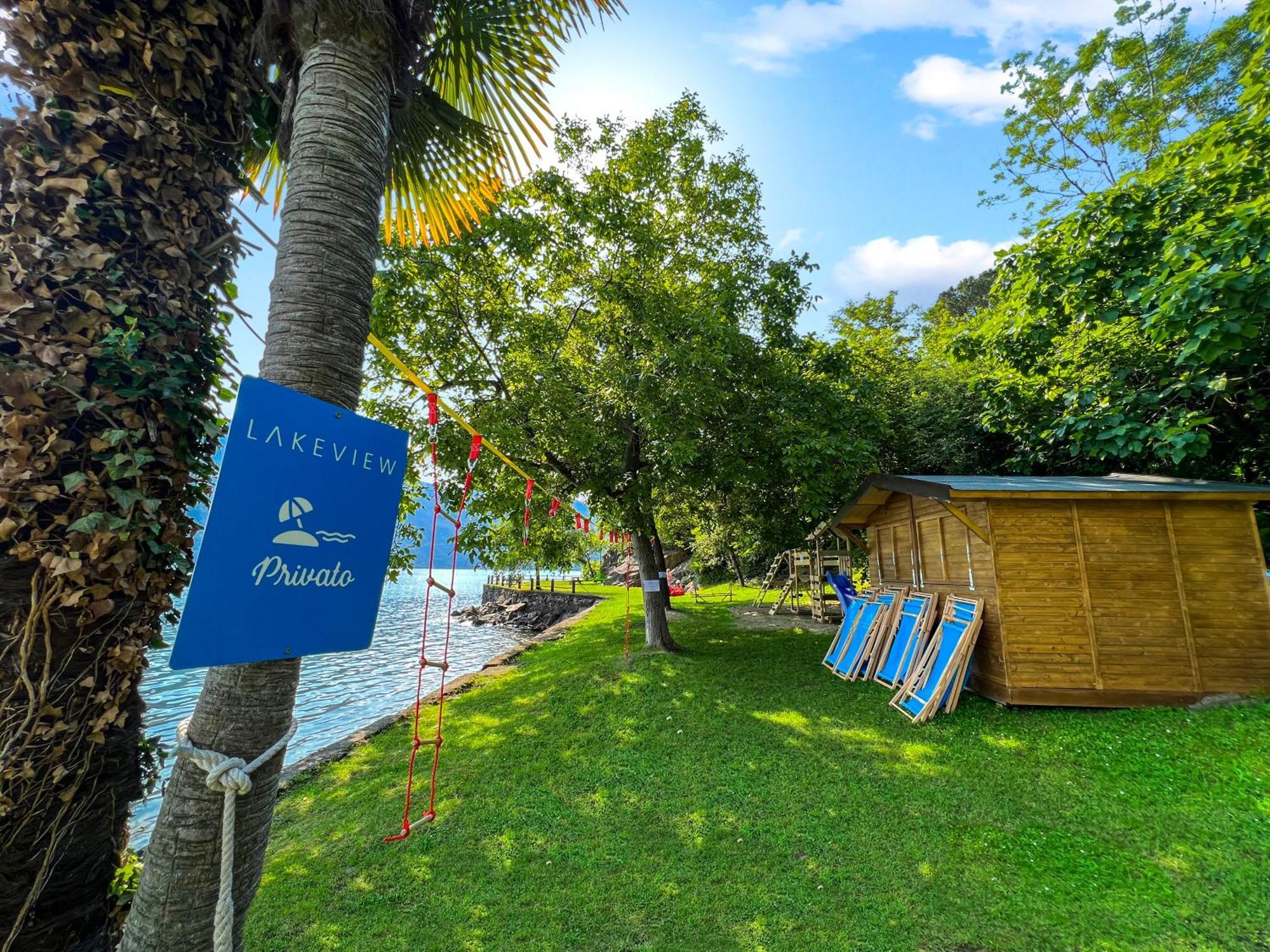 Lakeview Cannobio Camping & Resort المظهر الخارجي الصورة