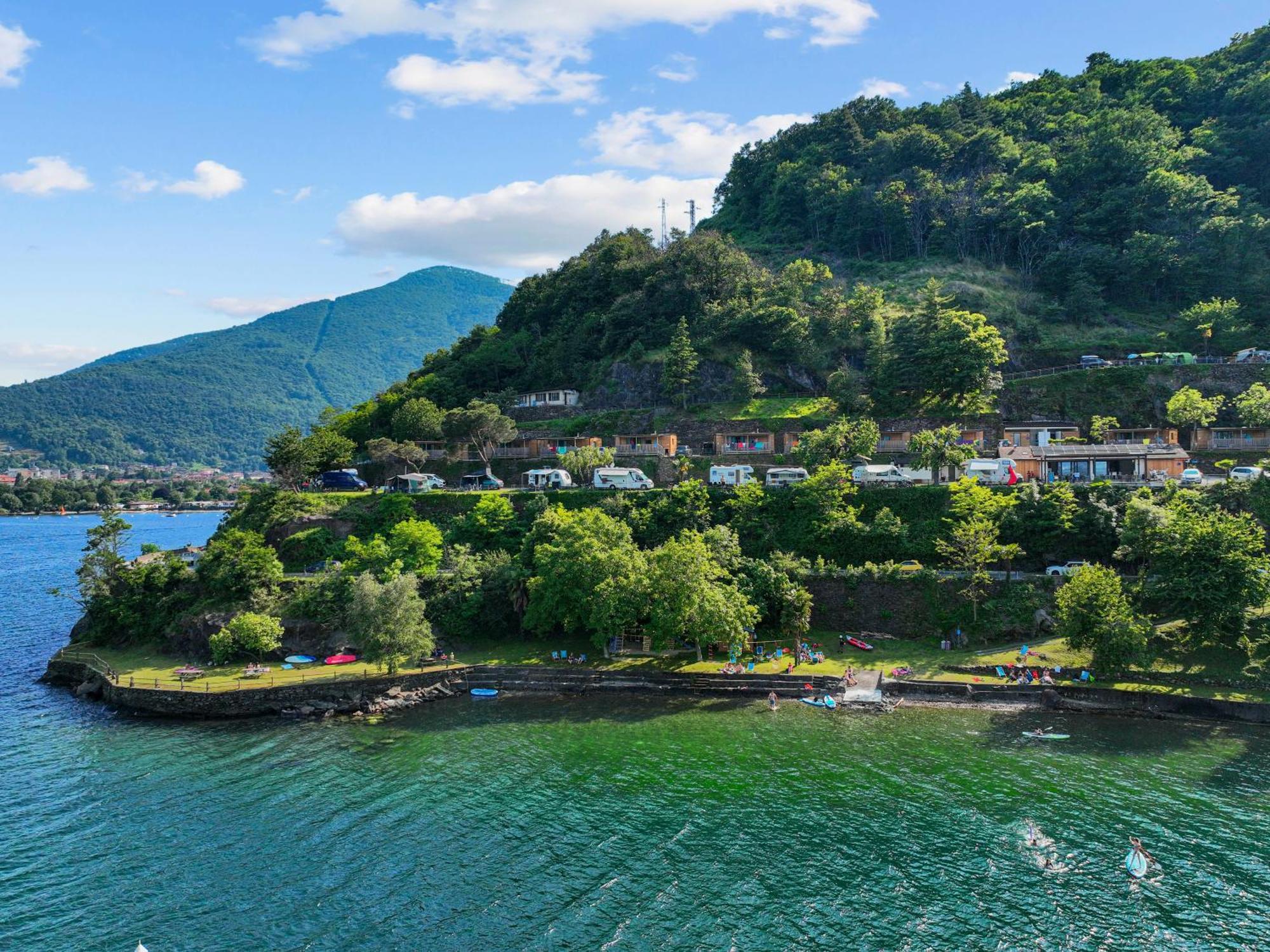 Lakeview Cannobio Camping & Resort المظهر الخارجي الصورة